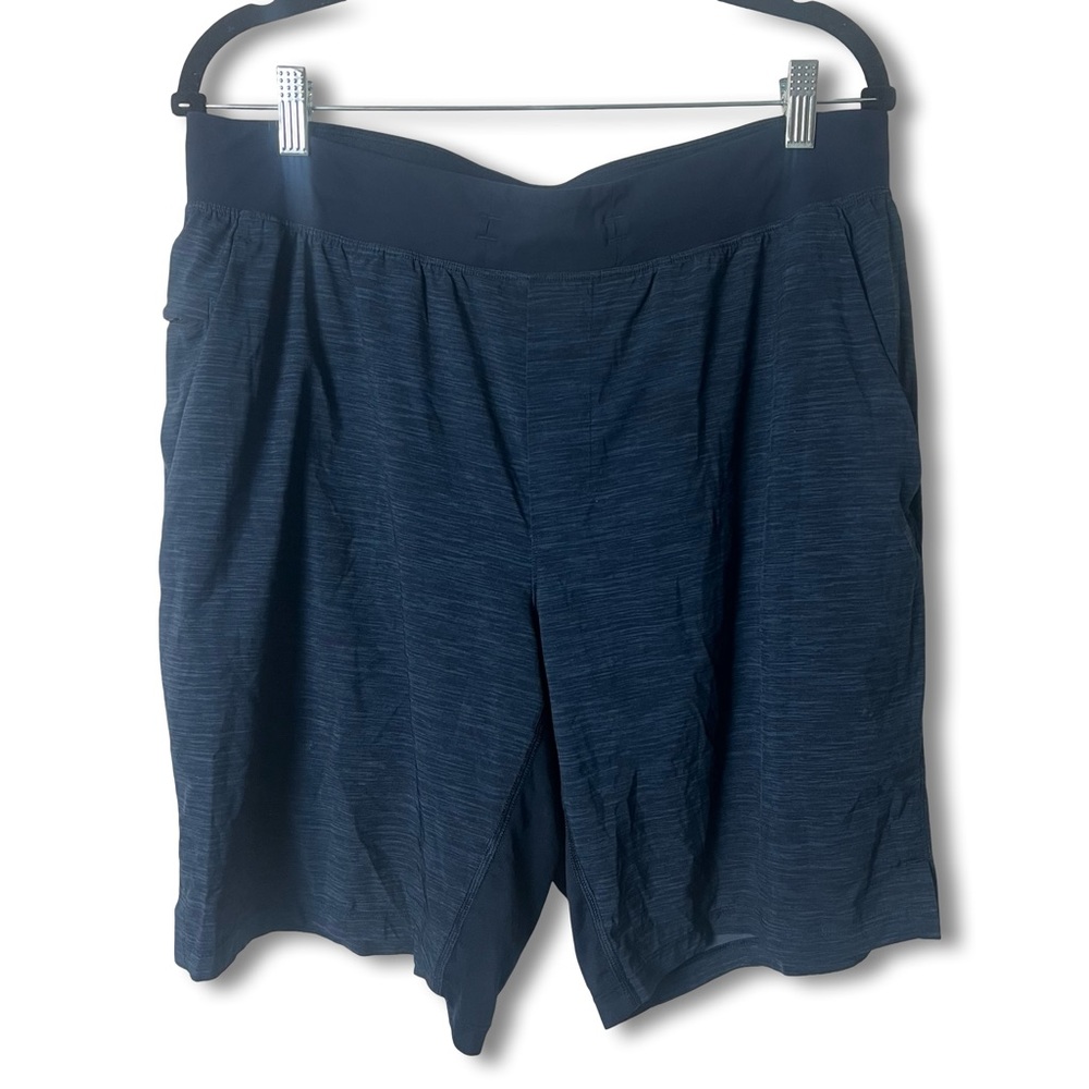 Lululemon – Men’s‎ T.H.E. Short *Linerless 9” Heather Iron Blue – Sz. XL